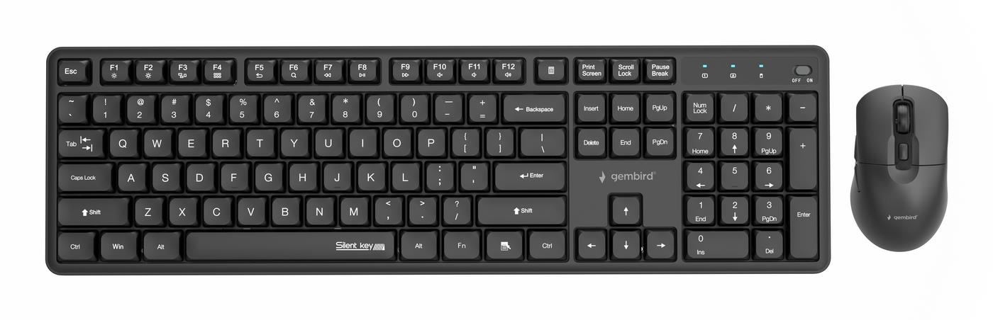 GEMBIRD Silent key Pro Business wireless