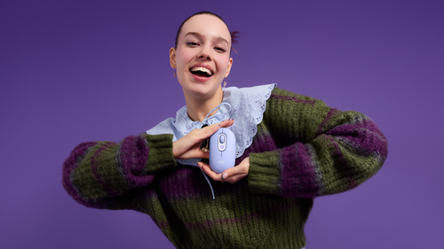 LOGI POP Mouse with emoji - LILAC — pilt 10