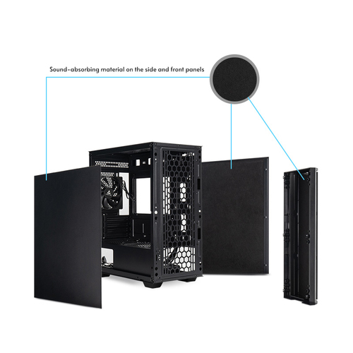 CHIEFTEC Pro Mini AZ-01B-OP mini tower — pilt 12