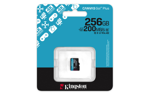 KINGSTON 256GB microSDXC Canvas w/o ADP — pilt 3