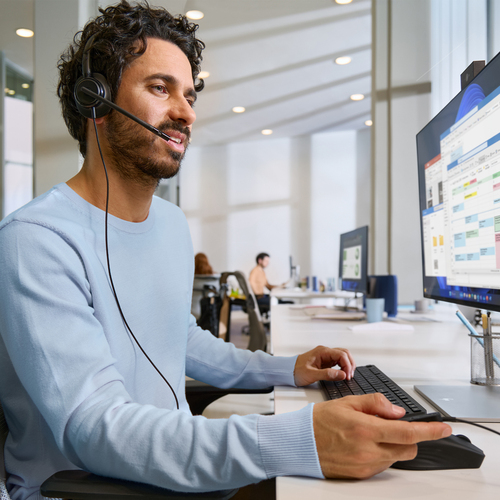 HP Poly Mission 425 USB Wired Headset — pilt 4