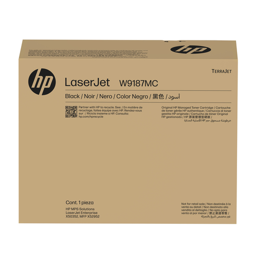 HP W9187MC Black Managed LaserJet Toner