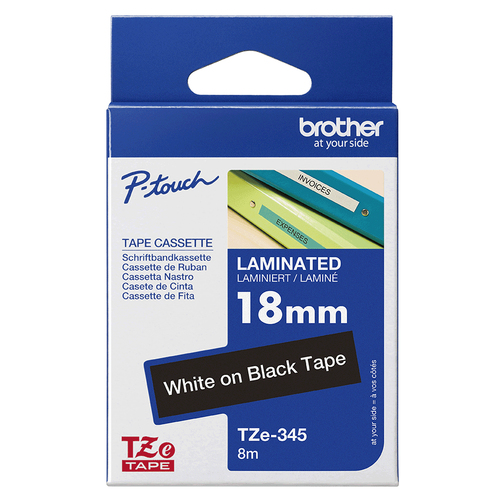 BROTHER TZE345 tape 18mm — pilt 4