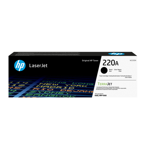HP 220A Black Original LaserJet Toner