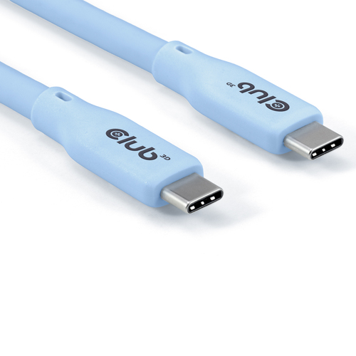 CLUB 3D USB4 type-C cable 4K60Hz 2m Blue — pilt 6