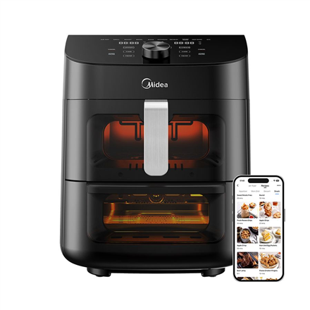 Midea Midea Two Zone Airfryer MAD1100DADK