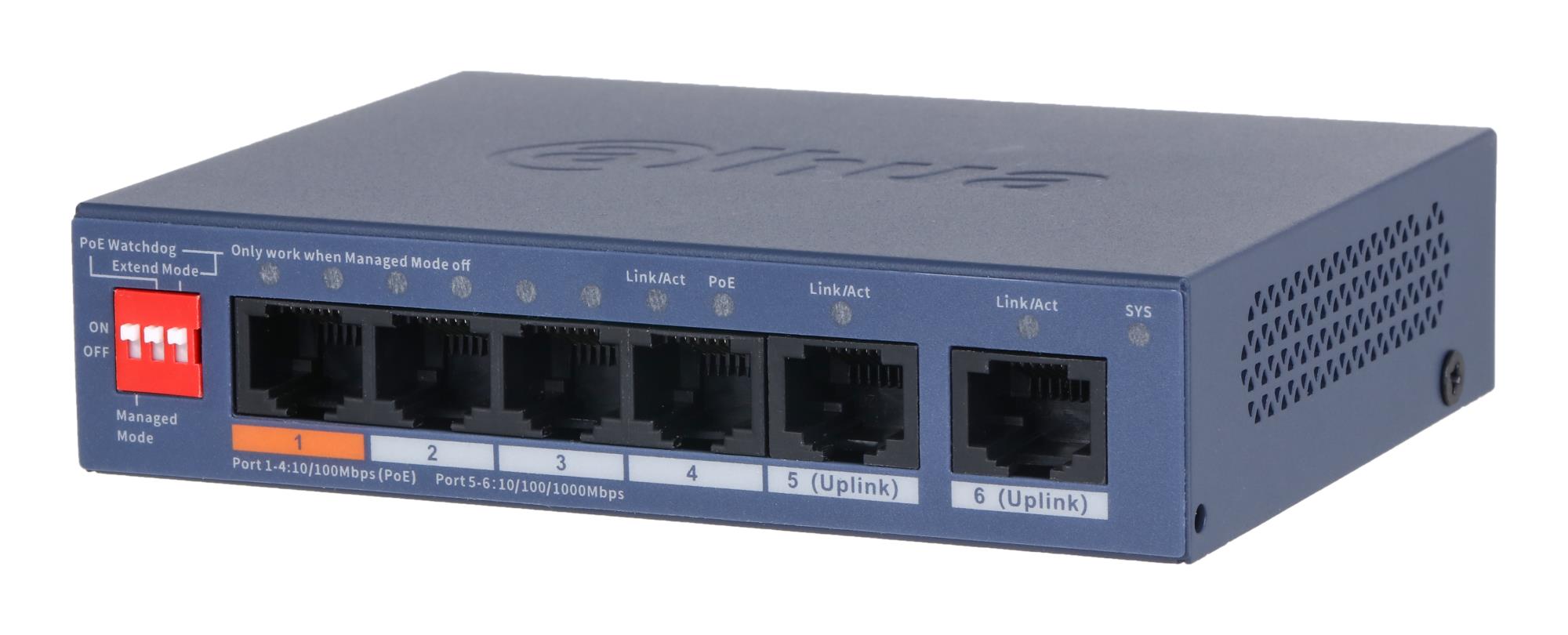 DAHUA Switch CS4006-4ET2GT-60