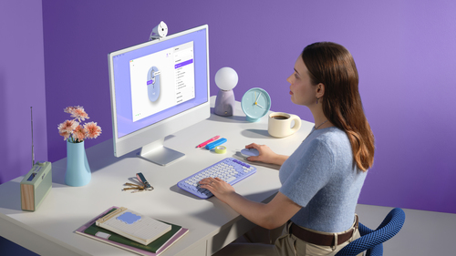 LOGI POP Mouse with emoji - LILAC — pilt 9