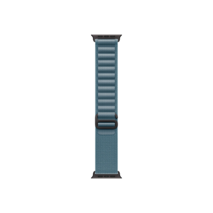 Apple 49mm Light Blue Alpine Loop - Medium - Black Titanium Finish | Apple