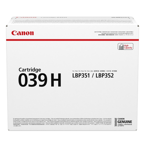 CANON CRG039H cartridge black high cap.