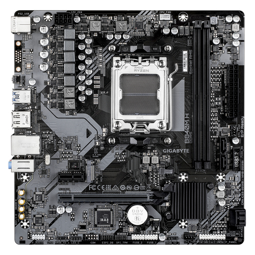GIGABYTE B840M H AM5 1xHDMI 1xDP — pilt 2