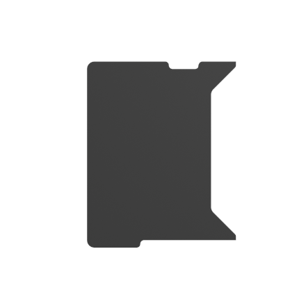 Genesis Holm Modular Side Desk Top Left 60cm NDS-2282