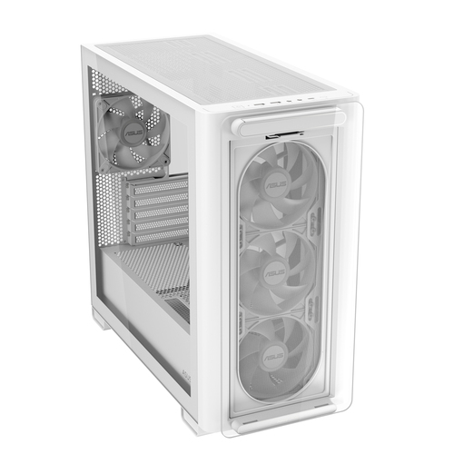 ASUS A23 Plus Tg Case Temp glass White — pilt 8
