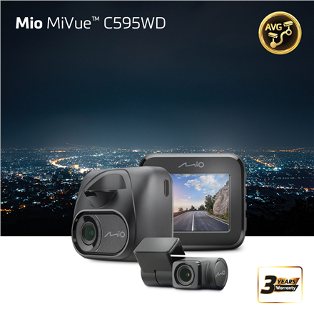 Mio Mio MiVue C595WD (T30 rear cam), Full HD, STARVIS, Speedcam 5415N7280036