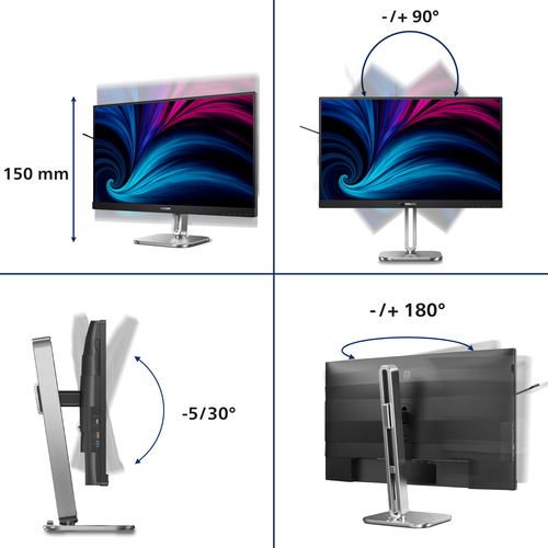 PHILIPS 27B2U6903/00 Monitor 27i UHD — pilt 5