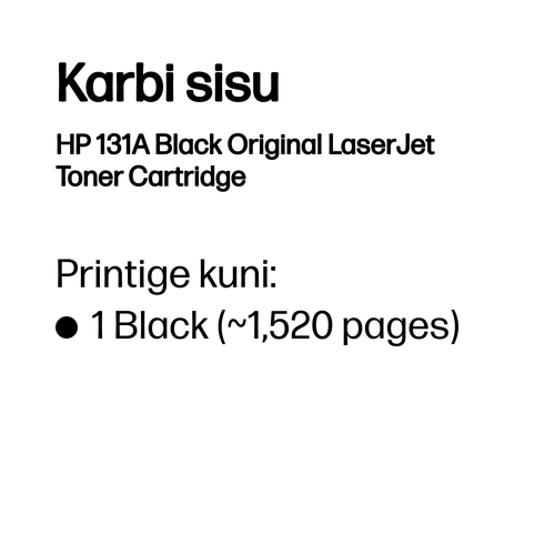 HP Toner 131A black — pilt 3