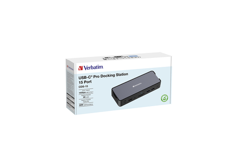 VERBATIM USB-C Pro Docking Station 15 — pilt 4