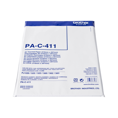 BROTHER A4 100 sheets for pocketjet