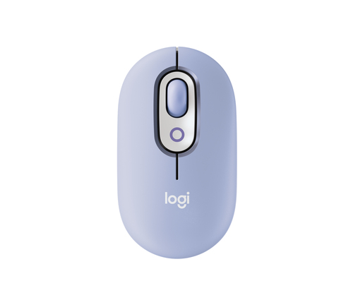 LOGI POP Mouse with emoji - LILAC