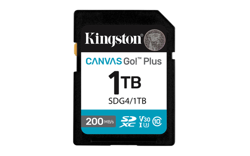KINGSTON 1TB SDXC Canvas Go Plus Gen4