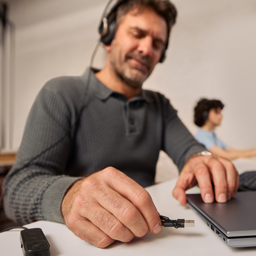 HP Poly Mission 825 USB Wired Headset — pilt 3