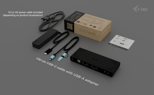 I-TEC Uni Dual 4K Disp Docking Station — pilt 4
