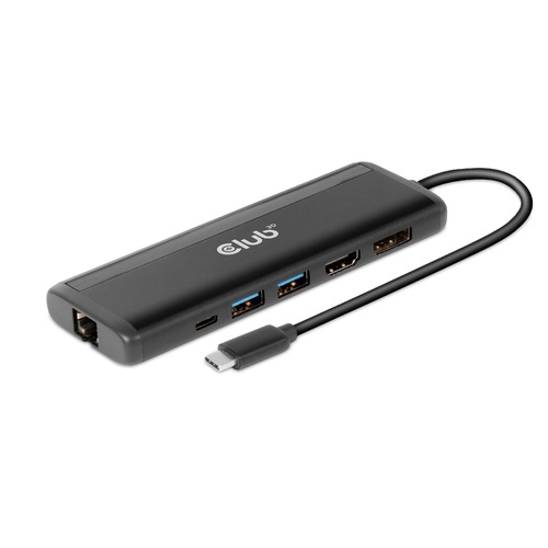 CLUB 3D USB Gen 1 Type-C 8-in-1 MST Dock