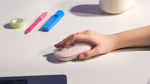 LOGI POP Mouse with emoji - ROSE — pilt 8