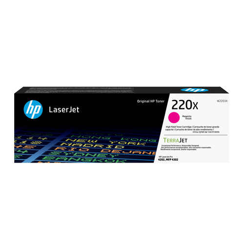 HP 220X Original Magenta LaserJet Toner