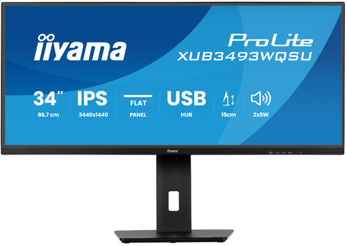 IIYAMA XUB3493WQSU-B6 34inch UW IPS — pilt 2