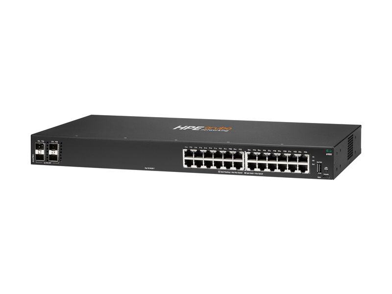 HPE Aruba 6100 Switch 24G 4SFP+