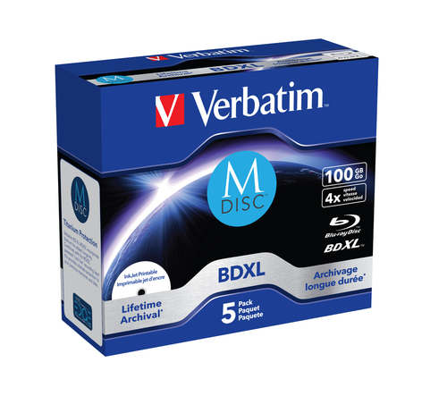 VERBATIM 43834 BluRay M-DISC BD-R Verbat — pilt 2