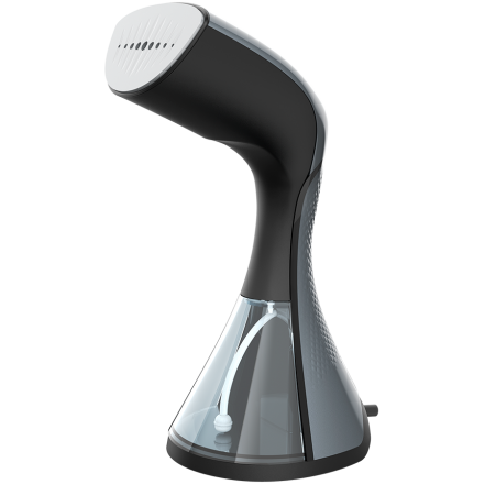 AENO Garment steamer in grey color with black logo silkscreen.