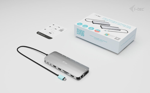 I-TEC USB-C Metal Nano Dock 3xDisplay+PD — pilt 5