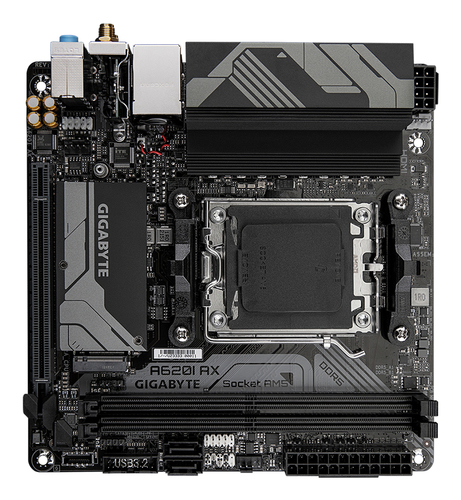 GIGABYTE A620I AX AM5 DDR5 mATX MB — pilt 4