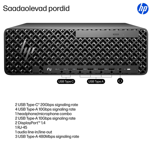 HP Z2 SFF G1i U7 265 32/1TB (ML) — pilt 12