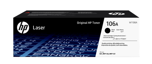 HP 106A Black Laser Toner Cartridge