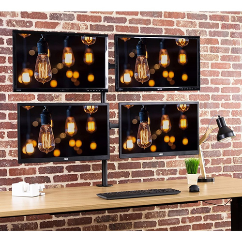 TECHLY 027521 Techly Quadruple desk LED/ — pilt 8