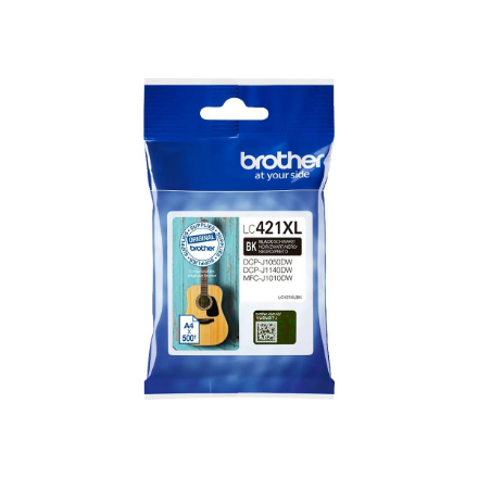 Brother Brother LC421XLBK Ink Cartridge, Black LC421XLBK