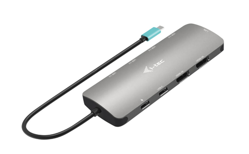 I-TEC USB-C Metal Nano Dock 2x HDMI + PD — pilt 4