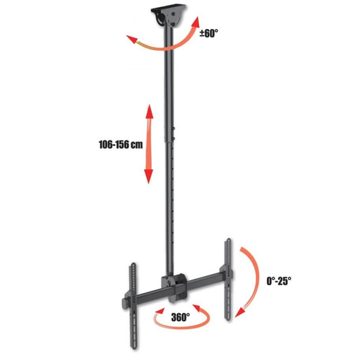 TECHLY 309357 Techly Ceiling mount for T — pilt 9