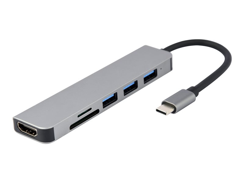 GEMBIRD Multi Port Adapter USB Type C — pilt 2