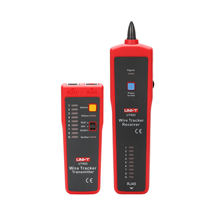 UNI-T UT682 Network and Telephone Cable Tester, RJ11 and RJ45 | UNI-T