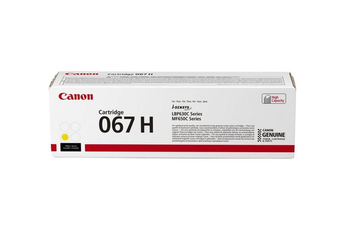 CANON Toner Cartridge 067 H Y
