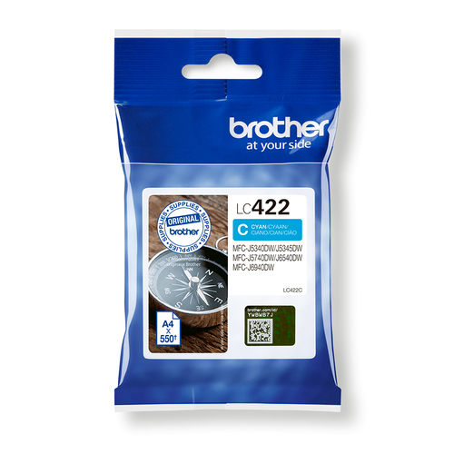 BROTHER LC422C Ink For BH19M/B