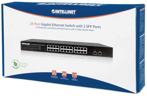 INTELLINET 24-Port Gigabit Switch — pilt 6