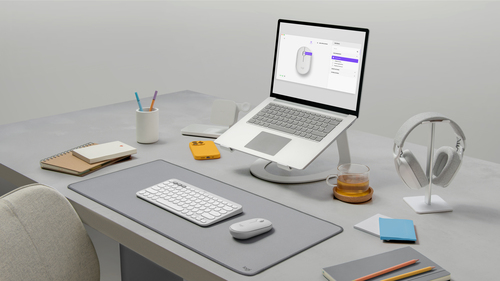 LOGI Pebble Mouse 2 M350s TONAL WHITE BT — pilt 10