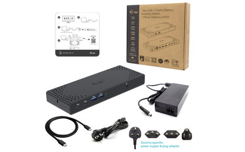 I-TEC USB-C Tripledock PD 100W — pilt 3