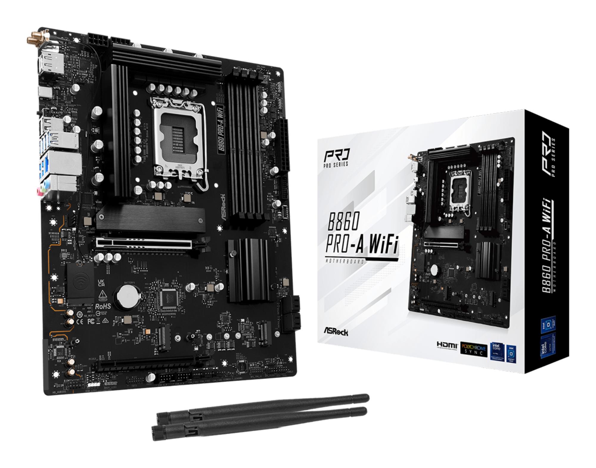 ASROCK B860 Pro-A WiFi LGA1851 MB