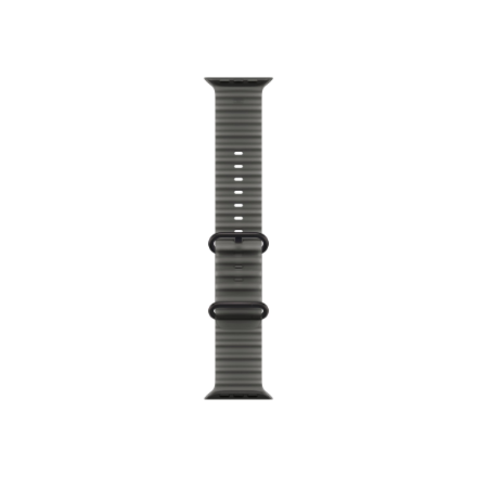 APPLE 49mm Translucent Black Ocean Band - Black Titanium Finish | Apple